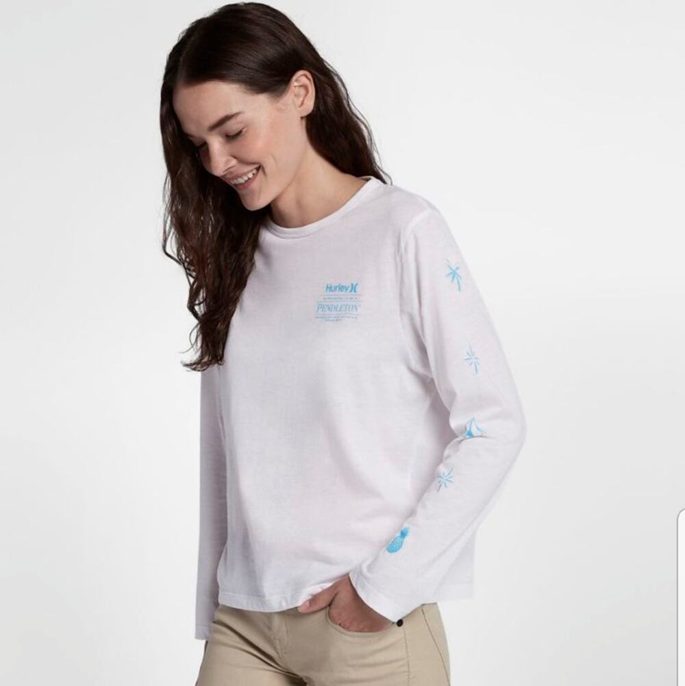 New Hurley Pendleton Colab Tee